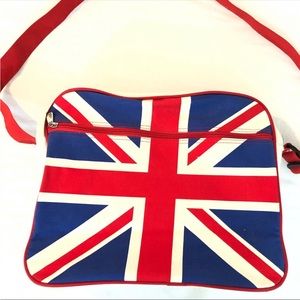 Coca-Cola British flag cross body messenger bag